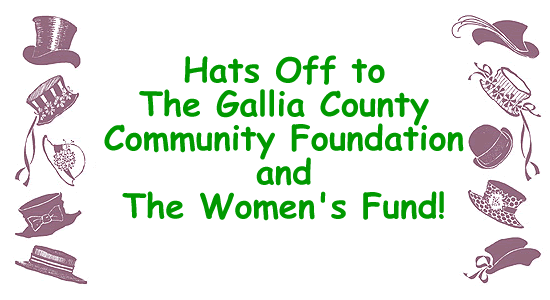 Hats off to the Gallia County Community Foundation and the Women's Fund