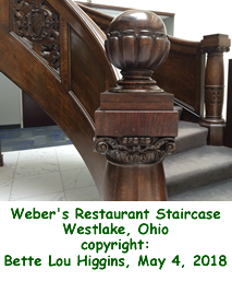 Weber's Restaurant Staircase